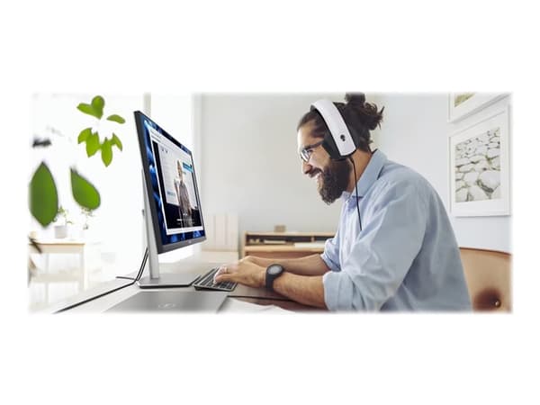 Dell S2721QSA - LED-skärm - 27" - 3840 x 2160 4K UHD (2160p) @ 60 Hz - IPS - 350 cd/m² - 1000:1 - 4 ms - 2xHDMI, DisplayPort - högtalare - svart - me