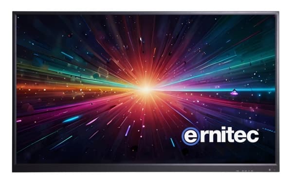 Ernitec 0070-24143-L, CCTV-monitor, Fristående, Svart, 109,2 cm (43"), 1920 x 1080 pixlar, TFT