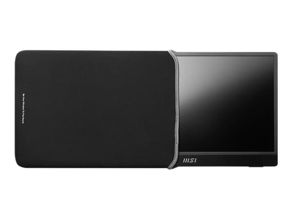 MSI PRO MP161 E2 - LCD-skjerm - 16" (15.6" synlig) - portabel - 1920 x 1080 Full HD (1080p) @ 60 Hz - IPS - 250 cd/m² - 600:1 - 4 ms - Mini HDMI, 2xU