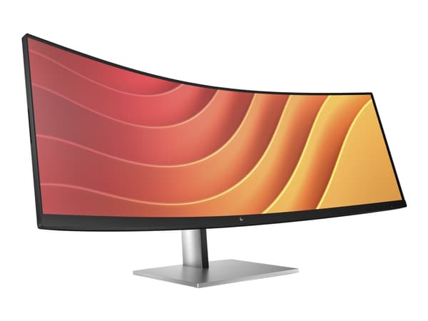 HP E45c G5 - E-Series - LED-skärm - böjd - 44.5" - 5120 x 1440 Dual Quad HD @ 165 Hz - VA - 400 cd/m² - 3000:1 - 3 ms - HDMI, DisplayPort, USB-C - hö