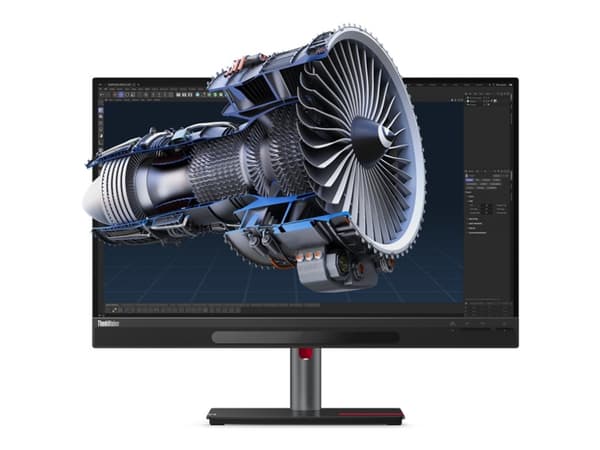 Lenovo ThinkVision 27 3D - LED-skärm - 27" - 3840 x 2160 4K @ 60 Hz - IPS - 310 cd/m² - 1200:1 - HDR10 - 4 ms - HDMI, DisplayPort, USB-C - högtalare