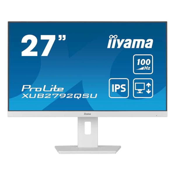 Iiyama Overvåge Prolite Xub2792qsu-w6 27´´ Wqhd Ips Led