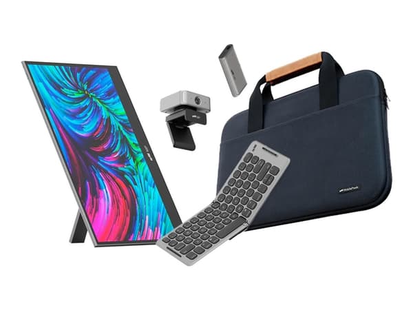 Mobile Pixels Glance Pro - OLED-skjerm - 15.6" - portabel - berøringsskjerm - 1920 x 1080 Full HD (1080p) @ 60 Hz - 400 cd/m² - 100000:1 - Mini HDMI,