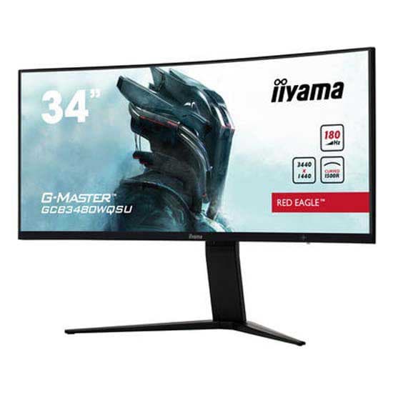 Iiyama Buet Gaming Skærm Gcb3480wqsu-b1 34´´ Wqhd Ips Led 180hz
