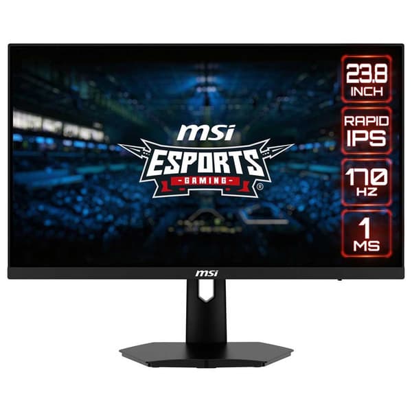 Msi Gaming Skærm G244f E2 24´´ Full Hd Ips Led Sort