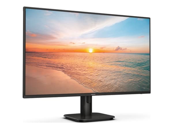 Philips 27E1N1100A - 1000 Series - LED-skjerm - 27" - 1920 x 1080 Full HD (1080p) @ 100 Hz - IPS - 250 cd/m² - 1300:1 - 1 ms - HDMI, VGA - høyttalere Sort
