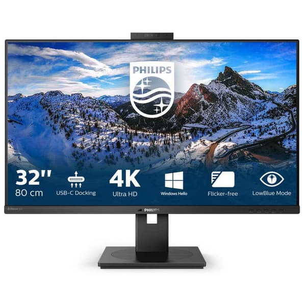 Philips 329p1h/00 32´´ 4k Wled Skærm 75hz Sort One Size / EU Plug