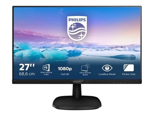 Philips V-line 273V7QDSB - WLED 27" IP Svart