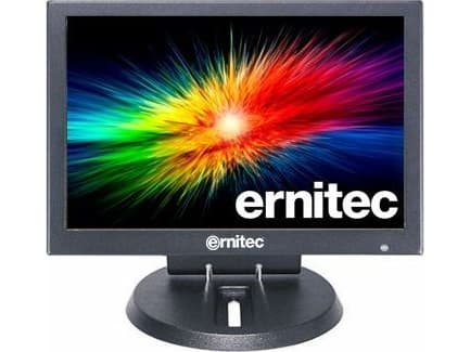 Ernitec 0070-24110-M, 25,4 cm (10"), 1920 x 1080 pixlar, Full HD, LED, 4 ms, Svart