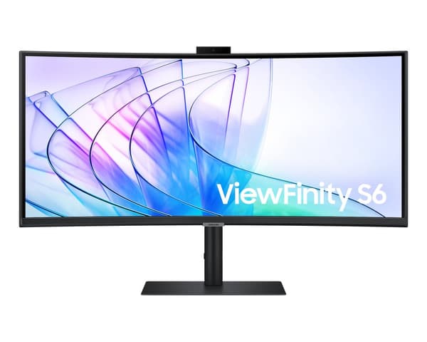 Samsung 34" ViewFinity S65VC Monitor Svart