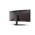 Miniatyrbillede 3 af 7: Aoc Cu34g2xe/bk 34´´ Uwqhd Va Wled 144hz Curved Gaming Monitor