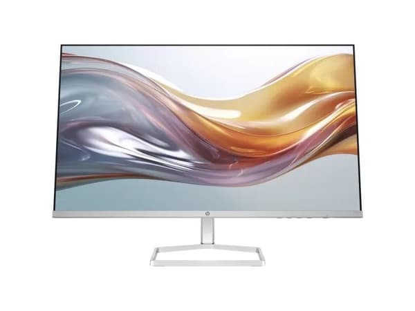 HP 527sw - 5 Series - LED-skjerm - 27" - 1920 x 1080 Full HD (1080p) @ 100 Hz - IPS - 300 cd/m² - 1500:1 - 5 ms - 2xHDMI, VGA - hvit, sølv (stativ)