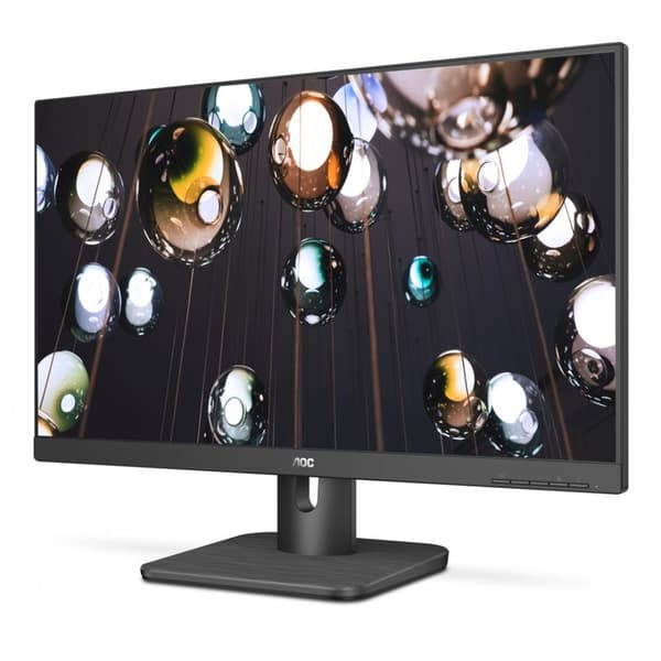 AOC 24E1Q -näyttö (23,8"; IPS/PLS; FullHD 1920x1080; DisplayPort, HDMI, VGA; tummanharmaa)