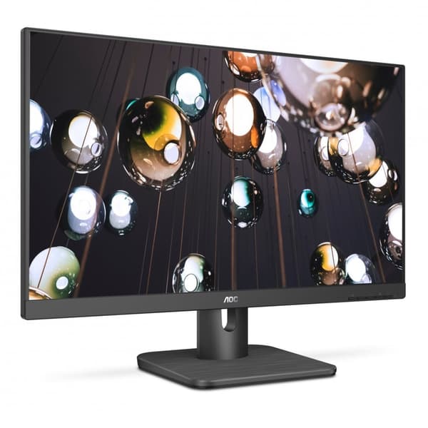 AOC 24E1Q -näyttö (23,8"; IPS/PLS; FullHD 1920x1080; DisplayPort, HDMI, VGA; tummanharmaa)