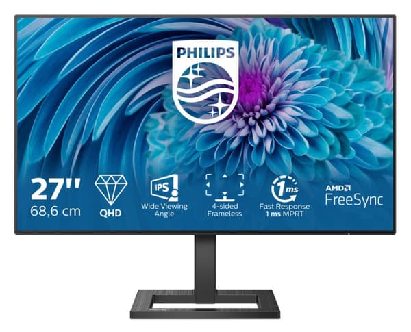 PHILIPS LED MONITOR 27" 275E2FAE/00 Svart