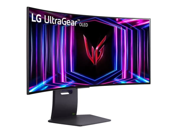 LG UltraGear 34GS95QE-B - OLED-skjerm - gaming - kurvet - 34" (33.9" synlig) - 3440 x 1440 UWQHD @ 240 Hz - 275 cd/m² - 1500000:1 - DisplayHDR 400 Tr