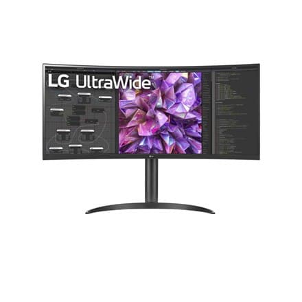 LG | 34WQ75C-B | 34 "" | IPS | QHD | 21:9 | 5ms | 300 cd/m² | Musta | HDMI-porttien määrä 2 | 60 Hz musta