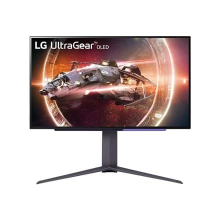 LG | Spelmonitor | 27GS95QE-B | 27" | LED | 2560 x 1440 pixlar | 16:9 | 0,03 ms | 250 cd/m² | Svart | 240 Hz Svart
