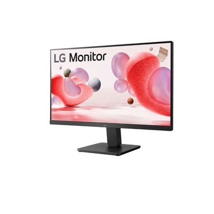 LG Monitor 24MR400-B med IPS matrix, 1920 x 1080 pixels opløsning, 16:9 billedformat og 100 Hz opdateringshastighed -