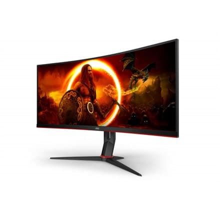 Skærm AOC CU34G2XP/BK 34"" VA 3440x1440px 21:9 1ms Sort 2x HDMI 180Hz