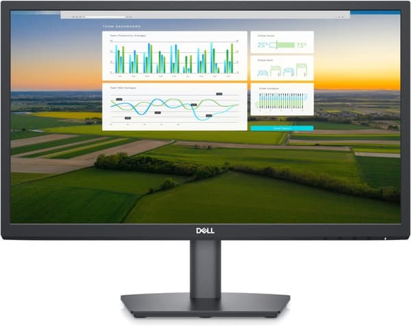 Dell | E2222H | 21,5 "" | VA | FHD | 1920x1080 | 16:9 | 5ms | 250 cd/m² | Sort | Antal HDMI-porte | 60 Hz Sort