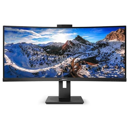 Philips | 346P1CRH | 34 "" | VA | WQHD | 21:9 | 4ms | 500 cd/m² | Sort | HDMI-porte antal 1 | 100 Hz Sort