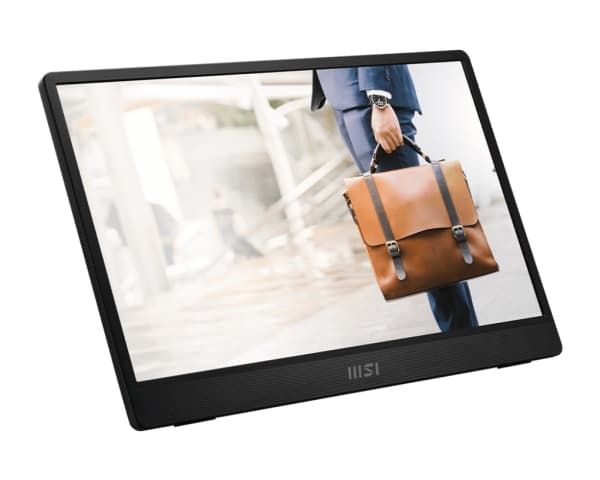 MSI PRO MP161DE E2, 39.6 cm (15.6"), 1920 x 1080 pixels, Full HD, LED, 4 ms, Black