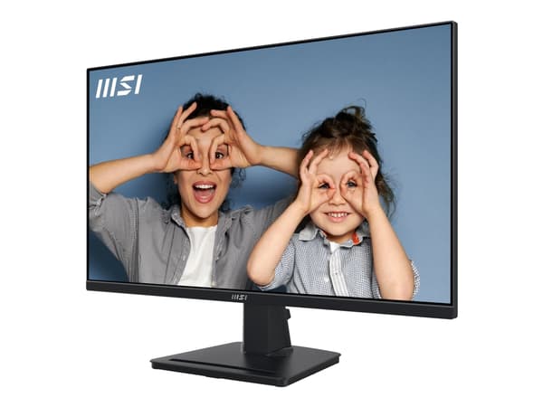 MSI PRO MP275Q - LED-skjerm - 27" - 2560 x 1440 WQHD @ 100 Hz - IPS - 300 cd/m² - 1300:1 - 1 ms - 2xHDMI, DisplayPort - høyttalere - svart Sort