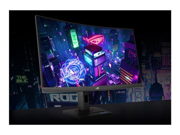 ASUS ROG Strix XG27WCS - LCD-skjerm - gaming - kurvet - 27" - 2560 x 1440 2K @ 180 Hz - Rapid VA - 400 cd/m² - 3000:1 - DisplayHDR 400 - 1 ms - HDMI,