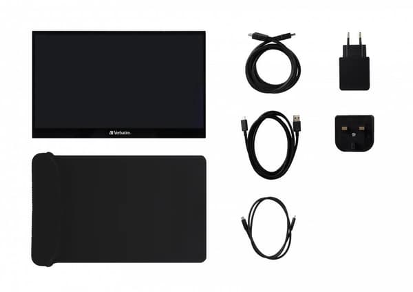 Verbatim PMT-17 Portable Monitor 17.3" Full HD 1080p Metal Housing