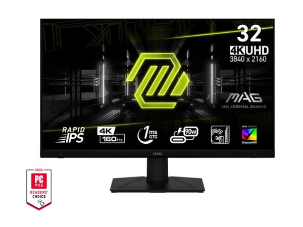 MSI MAG 322UPF dataskjerm 81,3 cm (32") 3840 x 2160 piksler UltraWide Quad HD LCD Svart
