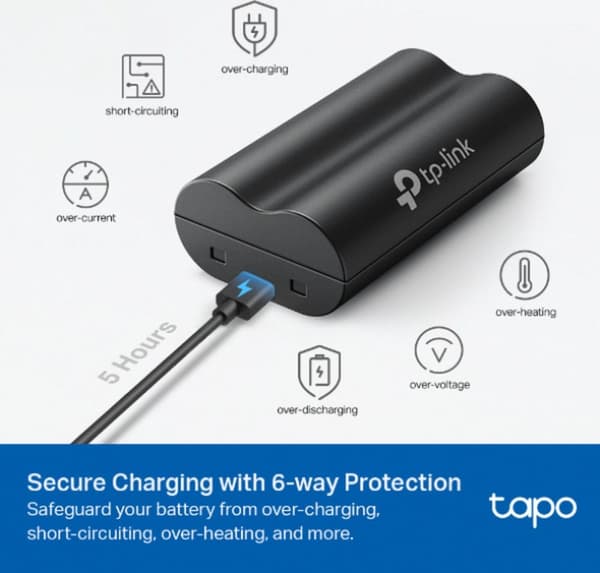 TP-Link Tapo A100 - Fungerer med Tapo C420, Tapo C400, Tapo D230