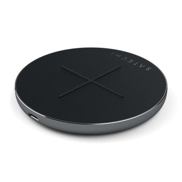 Satechi Type-C snabb trådlös laddare V2 Space Grey