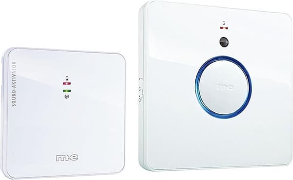 me modern-electronics 41094 Komplett set för trådlös anslutning Svarar på dörr