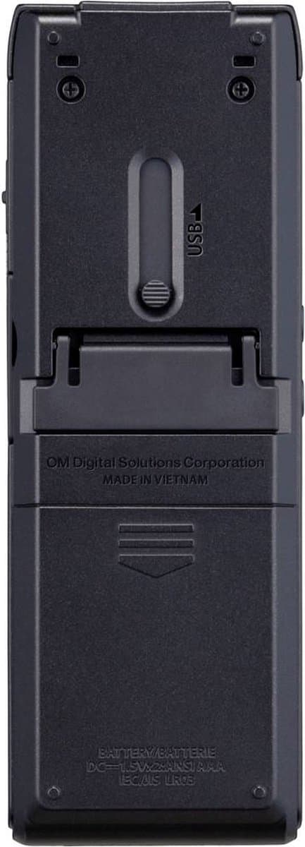 OM System WS-883 Digital diktermaskine Driftstid (maks.) 2080 timer Sort