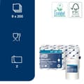 Miniatyrbillede 4 af 6: Tork Reflex™ Plus Mini Centerfeed Poetry Paper Hvid M3, multifunktionelt, 9 x 200 forseglet (473474)
