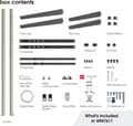 Miniatyrbillede 9 af 9: One For All EZ Universal TV Stand Premium (WM7611) - 32 til 65 tommer - VESA 600 - sort