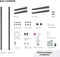 Miniatyrbillede 5 af 7: One For All EZ Universal TV Stand (WM7610) - 32 til 65 tommer - VESA 600 - sort