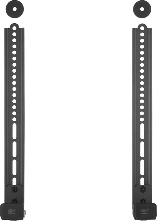 One For All WM5350 Universal Soundbar Bugles - Installation av Soundbar på vägg/TV - Svart