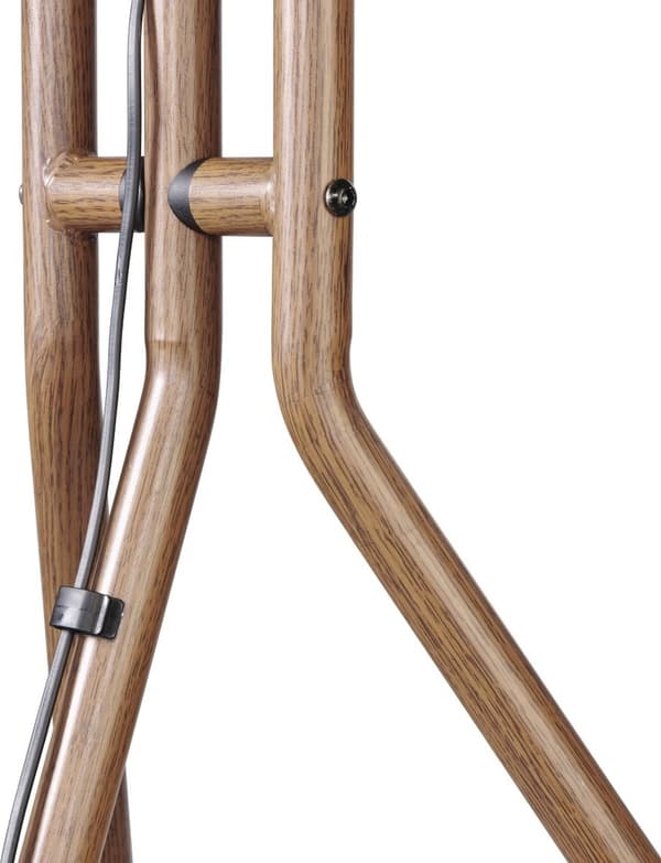 Hama TV-stativ "Easel", 191 cm (75"), højdevari., trælook valnød