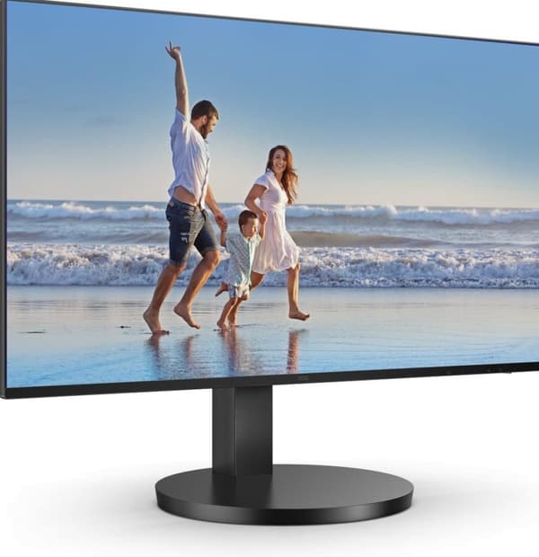 AOC 24B3CF2 - Full HD USB-C-skærm - 65w - 100hz - 1ms - FreeSync - Højttalere - 24 tommer