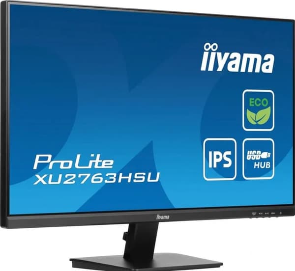 iiyama ProLite XU2763HSU-B1 - 27 tum - IPS - Full HD - USB Hub - energimärke B