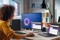 Miniatyrbild 5 av 11: DELL UltraSharp U2724DE datorskärm 68,6 cm (27") 2560 x 1440 pixlar Quad HD LCD svart - silver
