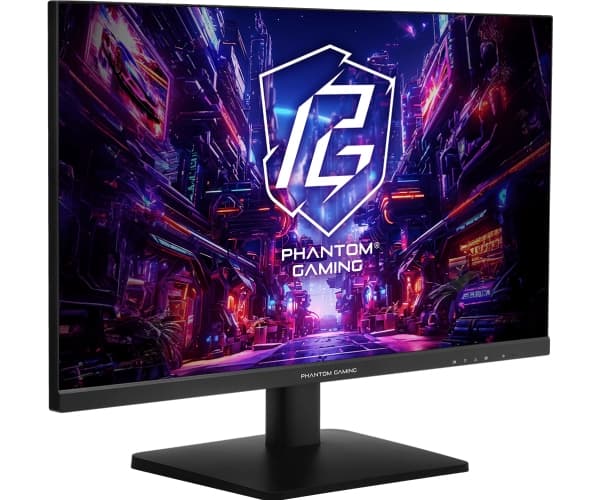 ASRock Phantom Gaming PG27QFT1B - LED-skjerm - gaming - 27" - 2560 x 1440 QHD @ 180 Hz - IPS - 400 cd/m² - 1000:1 - DisplayHDR 400 - 1 ms - 2xHDMI, D