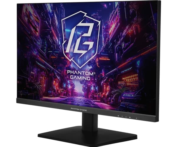ASRock Phantom Gaming PG27QFT1B - LED-skjerm - gaming - 27" - 2560 x 1440 QHD @ 180 Hz - IPS - 400 cd/m² - 1000:1 - DisplayHDR 400 - 1 ms - 2xHDMI, D