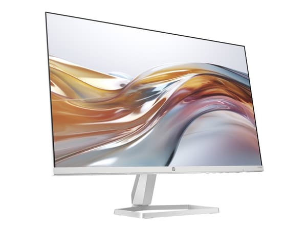 HP 524sw - 5 Series - LED-skjerm - 24" (23.8" synlig) - 1920 x 1080 Full HD (1080p) @ 100 Hz - IPS - 300 cd/m² - 1500:1 - 5 ms - HDMI, VGA - hvit, sø