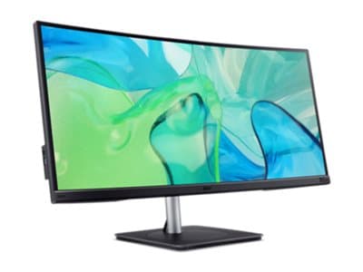 Acer Vero CB343CUR Dbemiiphcuzx - CB3 Series - LED-skärm - böjd - 34" - 3440 x 1440 UWQHD @ 60 Hz - IPS - 300 cd/m² - 1000:1 - HDR10 - 4 ms - 2xHDMI,