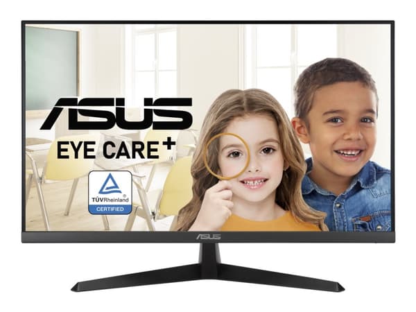 ASUS Eye Care VY27UQ - LED-skjerm - 27" - 3840 x 2160 4K UHD (2160p) @ 60 Hz - IPS - 350 cd/m² - 1000:1 - HDR10 - 5 ms - 2xHDMI, DisplayPort - høytta