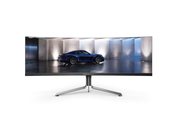 AOC Porsche PD49, 124,5 cm (49"), 5120 x 1440 pixlar, DQHD, QD-OLED, 0,03 ms, Svart