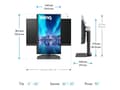 Pikkukuva 4 / 5: BenQ PhotoVue SW272Q - SW-sarja - LED-näyttö - 27" - 2560 x 1440 QHD @ 60 Hz - IPS - 300 cd/m² - 1000:1 - HDR10 - 5 ms - 2xHDMI, DisplayPort, USB-C -